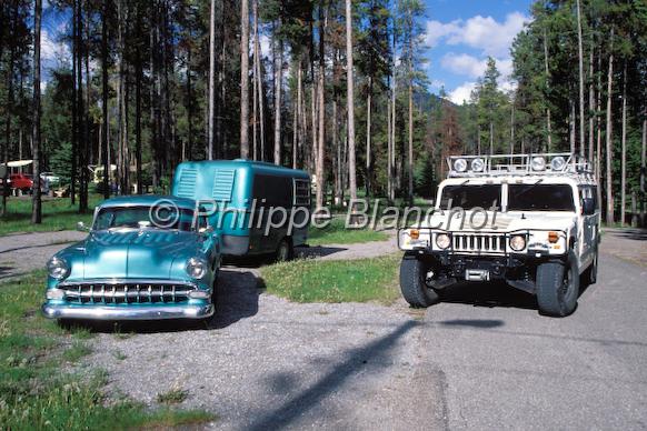 canada alberta 36.JPG - Chevrolet 1951 et HummerRocheuses canadiennesAlbertaCanada